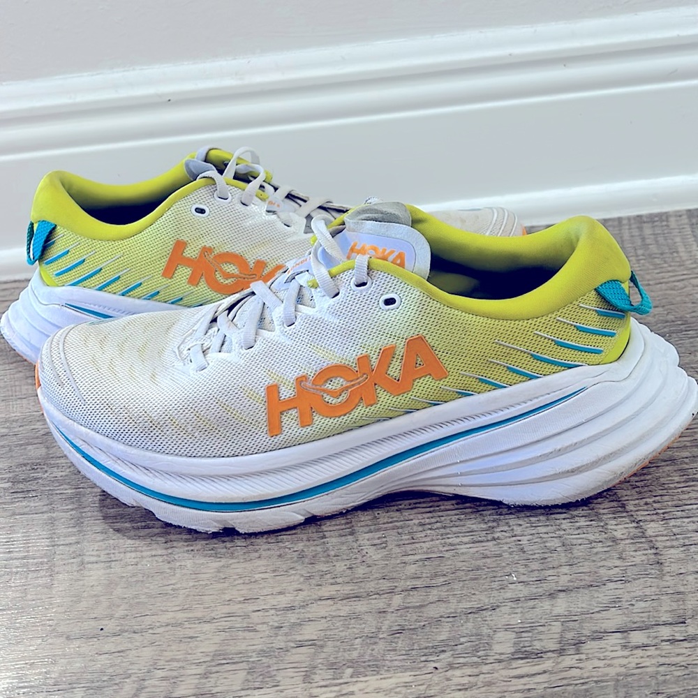 Hoka One One Bondi X White Evening Primrose